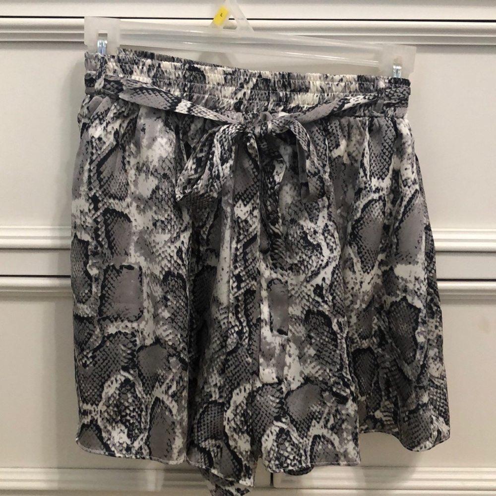 Snake print shorts. Never worn.